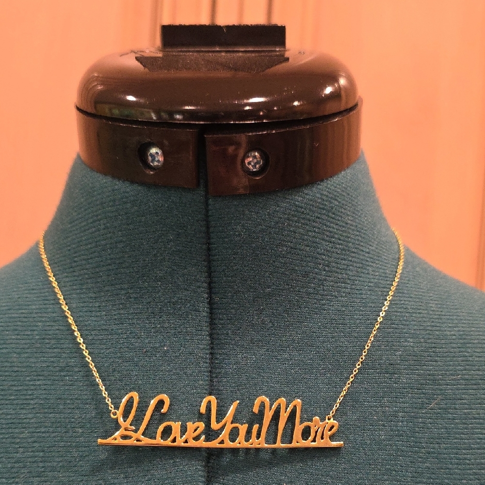 Macy's Simone I. Smith I Love You More Pendant Necklace - 18K Gold Over Sterling